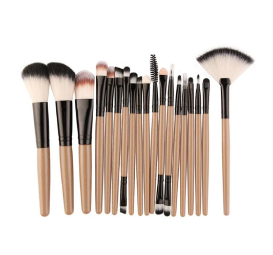 Premium Soft Makeup kwasten Set - 18 stuks