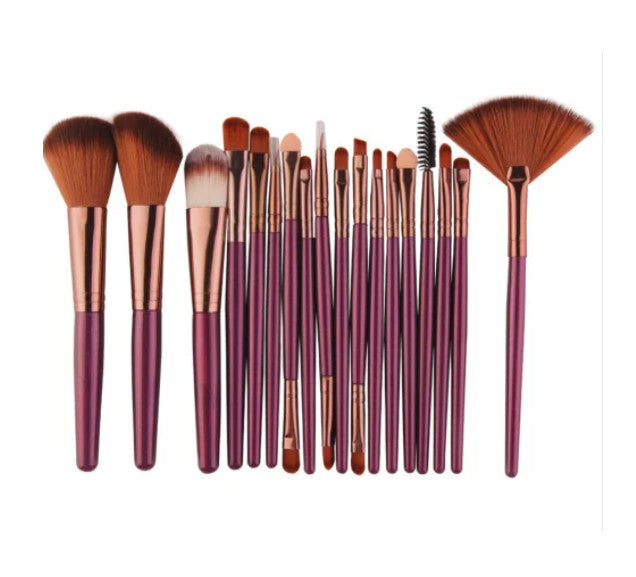 Premium Soft Makeup kwasten Set - 18 stuks