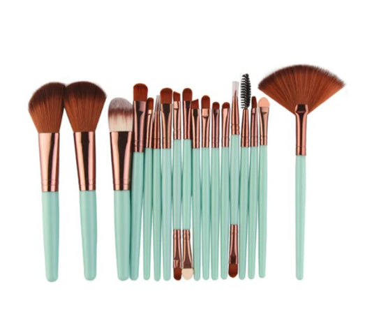 Premium Soft Makeup kwasten Set - 18 stuks